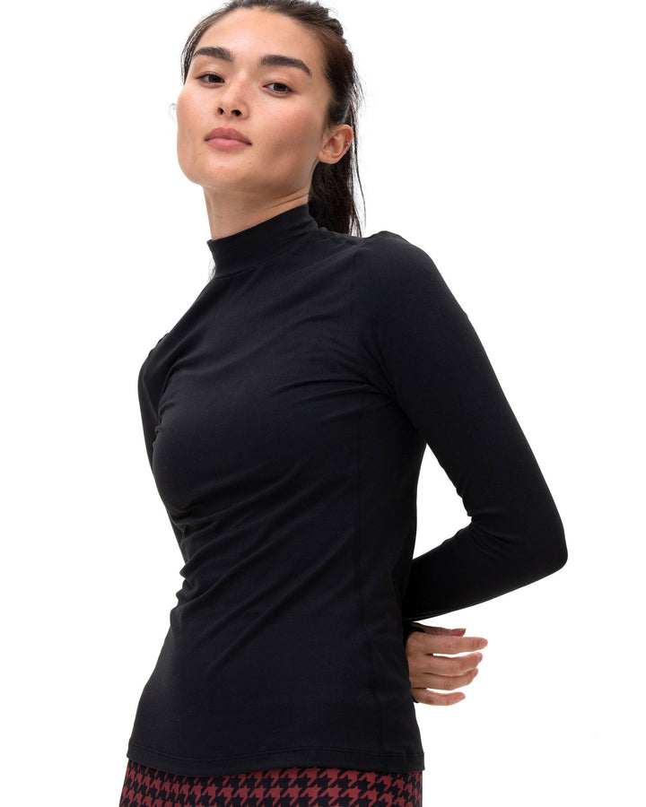 Cozy Mock Neck Long Sleeve