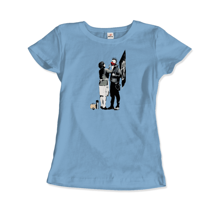 Banksy Anarchist Punk and His Mother Artwork T-Shirt