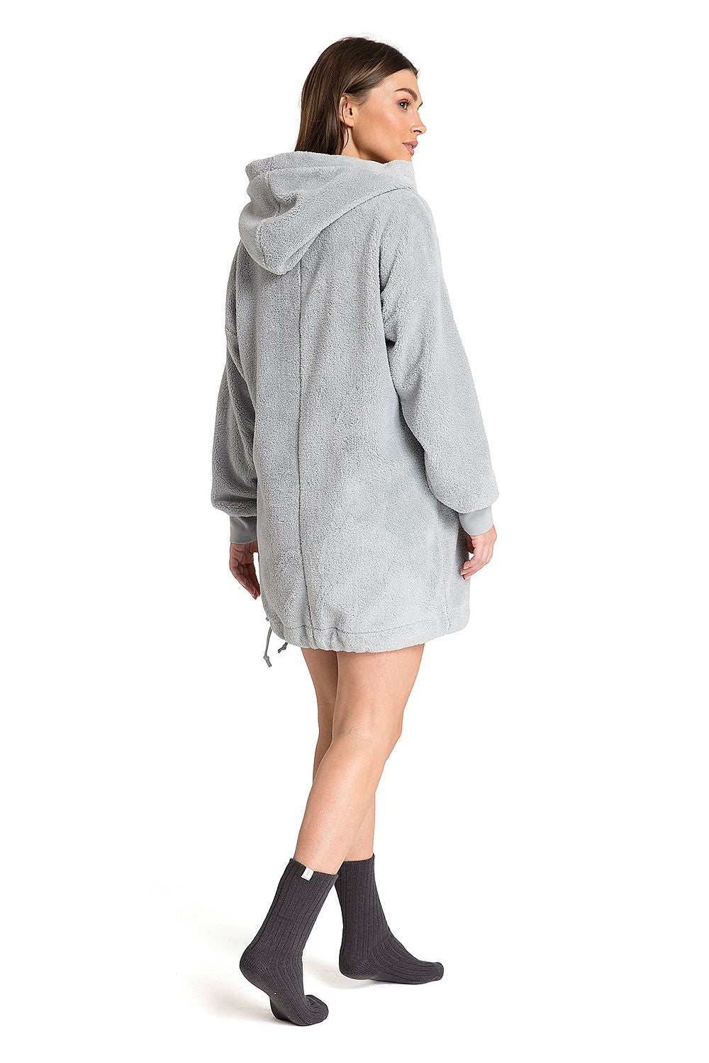 LaLupa Oversized Hoodie Grey