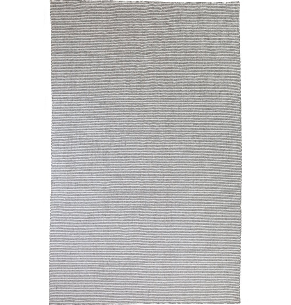 Vector 100% Wool Rug in Silver Grey