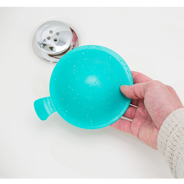 StopShroom (Aqua) Universal Stopper Cover for Bathtub, Bathroom, and Kitchen Drains