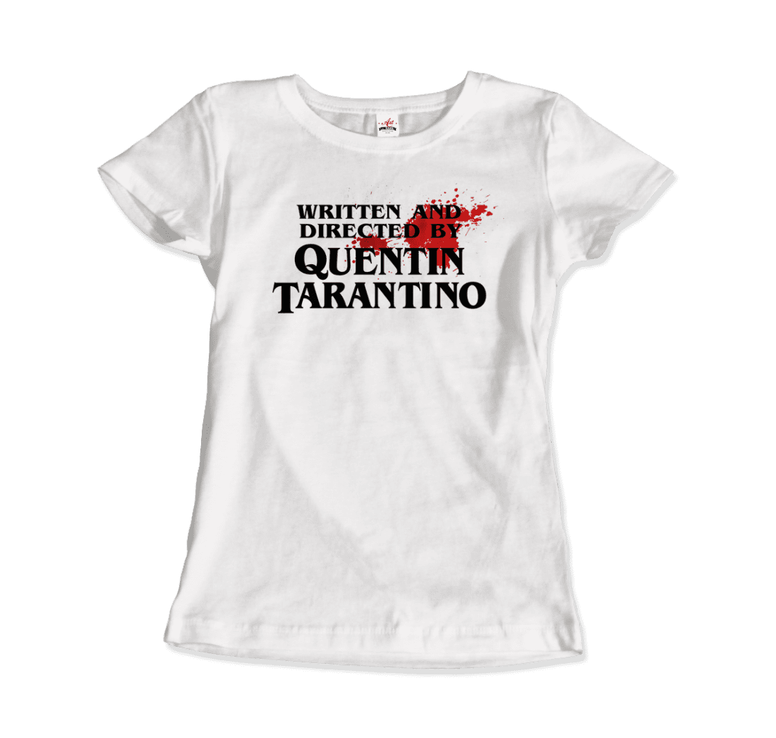 Written and Directed by Quentin Tarantino (Bloodstained) T-Shirt
