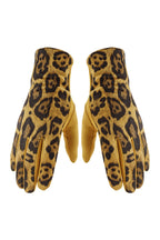 Smart Touch Leopard Gloves