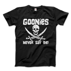 The Goonies Never Say Die Distressed Design T-Shirt