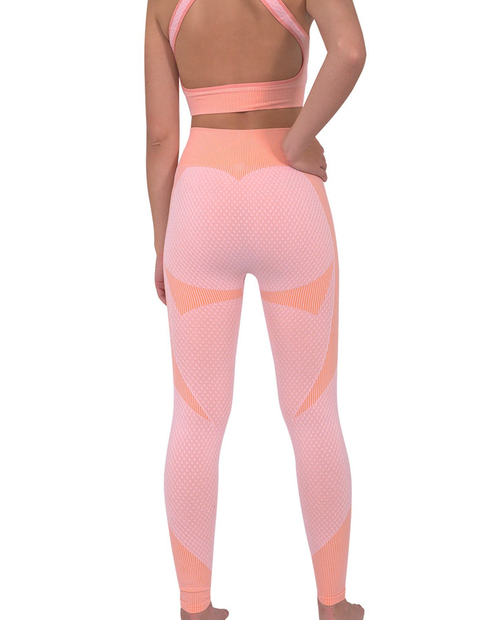 Trois Seamless Legging in Pink