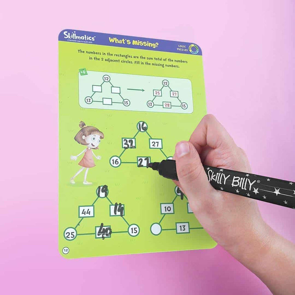 Skillmatics Logic Puzzle Educational Games for Kids (6-99)