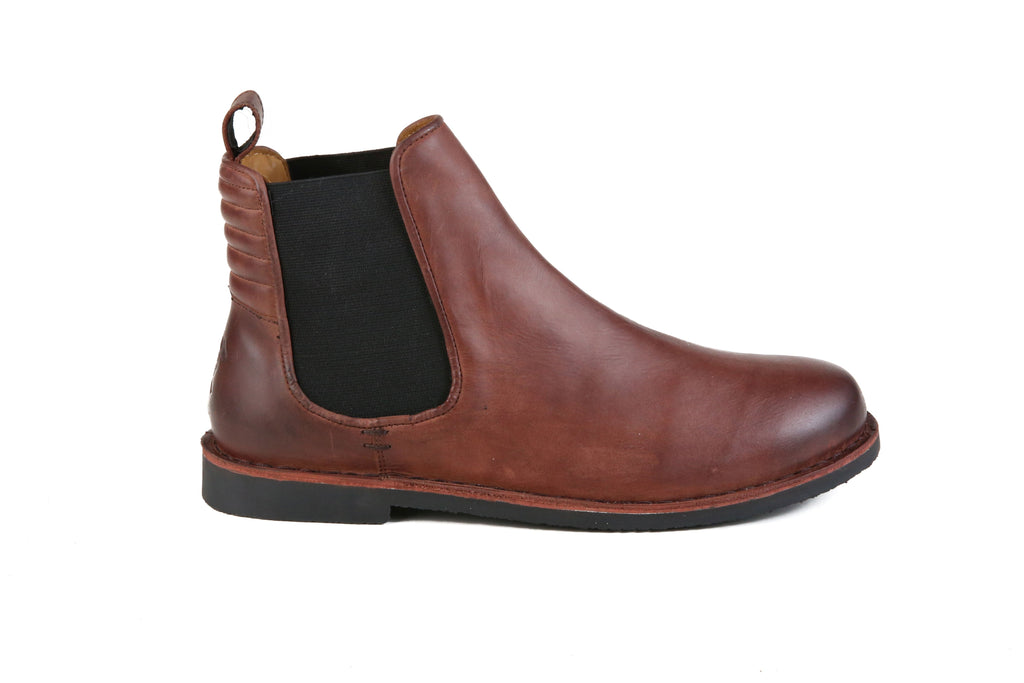 The Gamble Leather Boot Oxblood