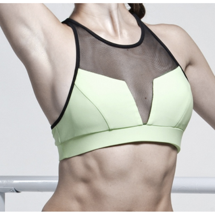 V-Mesh Sporty Bra Top