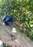 Eyewood Engraved Wooden Sunglasses | Binary