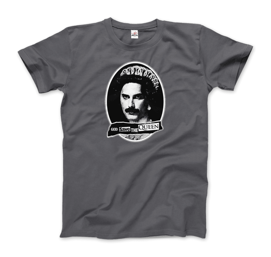 Freddie Mercury God Save the Queen Parody T-Shirt