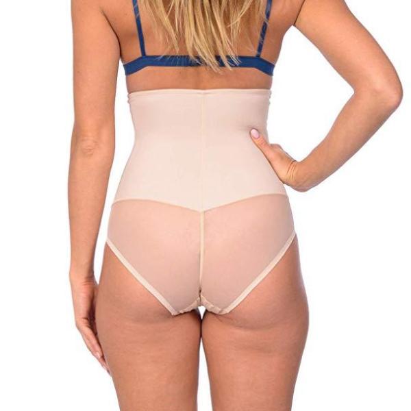 Hi Waist Shaper With Targeted Double Front Panel for Smooth Shaping Nude