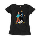 Tintin, Snowy and Captain Haddock Artwork T-Shirt