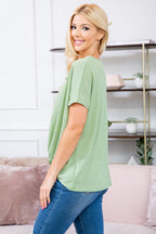 Short Sleeved Knot Tops