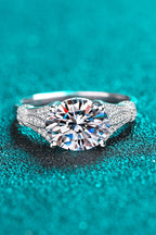 Unpredictable Day 3 Ct Moissanite Ring
