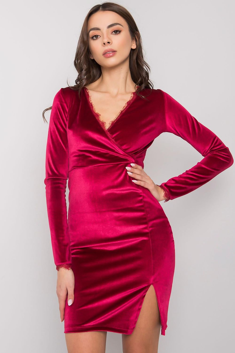 Rue Paris Red Short Party Dress