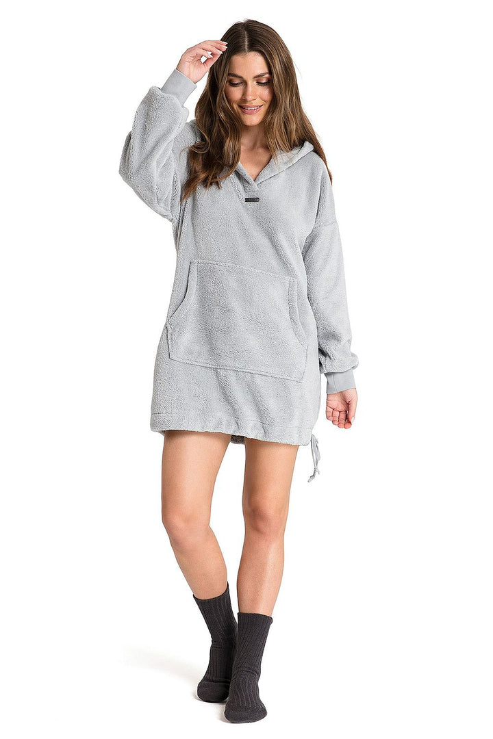 LaLupa Oversized Hoodie Grey