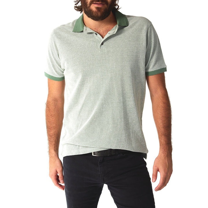 Cole Pique Polo Light Green