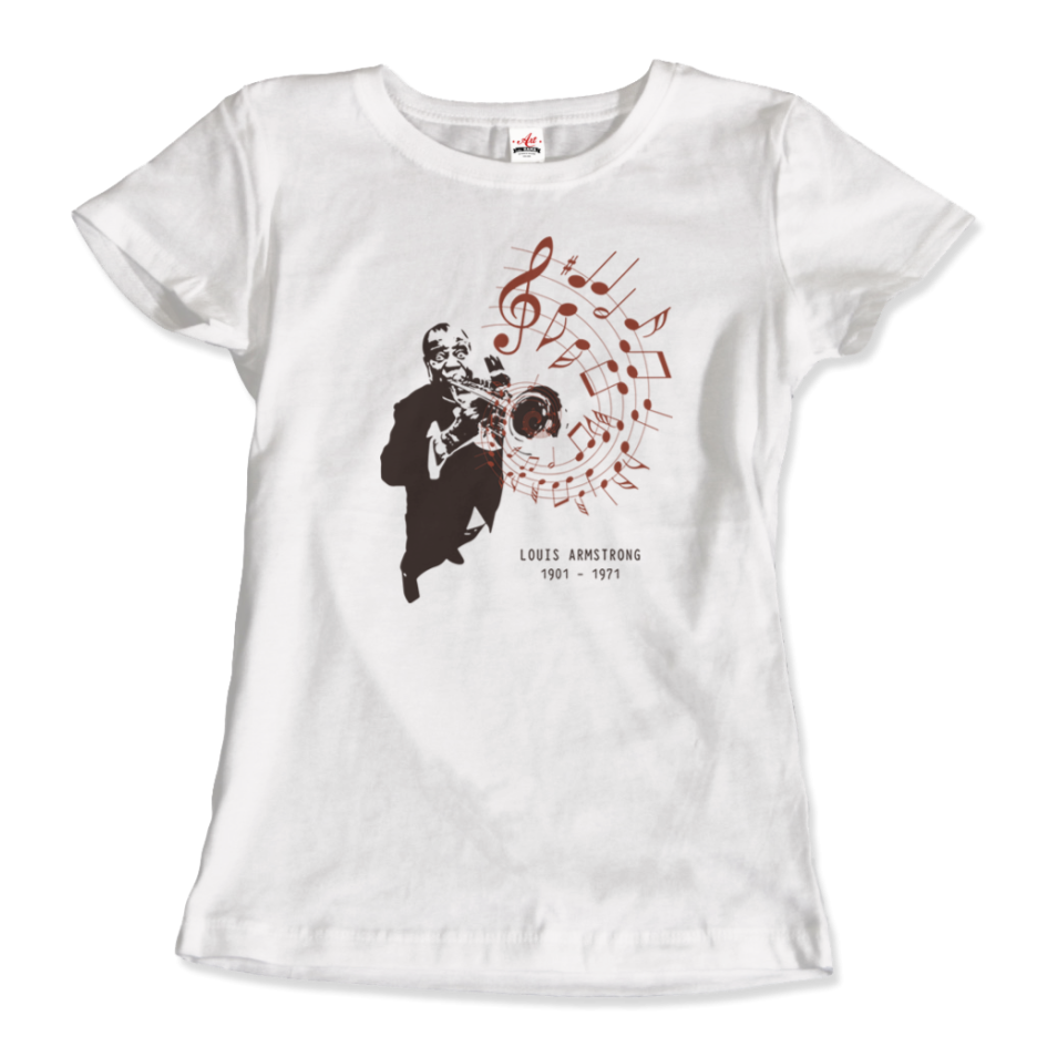 Louis Armstrong (Satchmo) Playing Trumpet T-Shirt