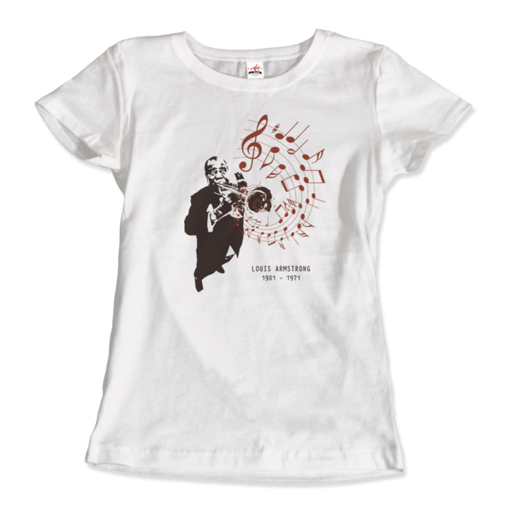 Louis Armstrong (Satchmo) Playing Trumpet T-Shirt