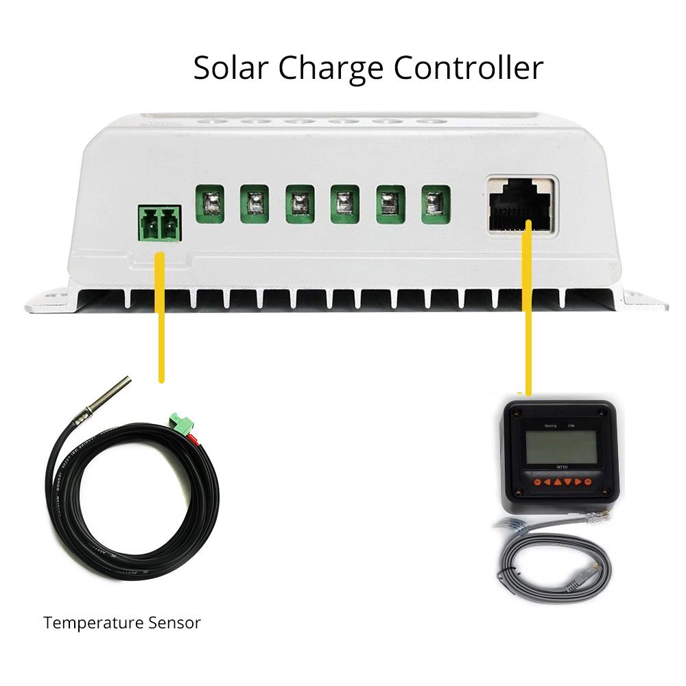 ACOPOWER Battery Temperature Sensor for MPPT Charge Controller