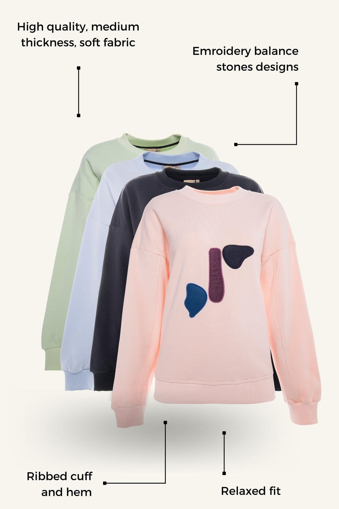 Balance Stones Sweatshirt