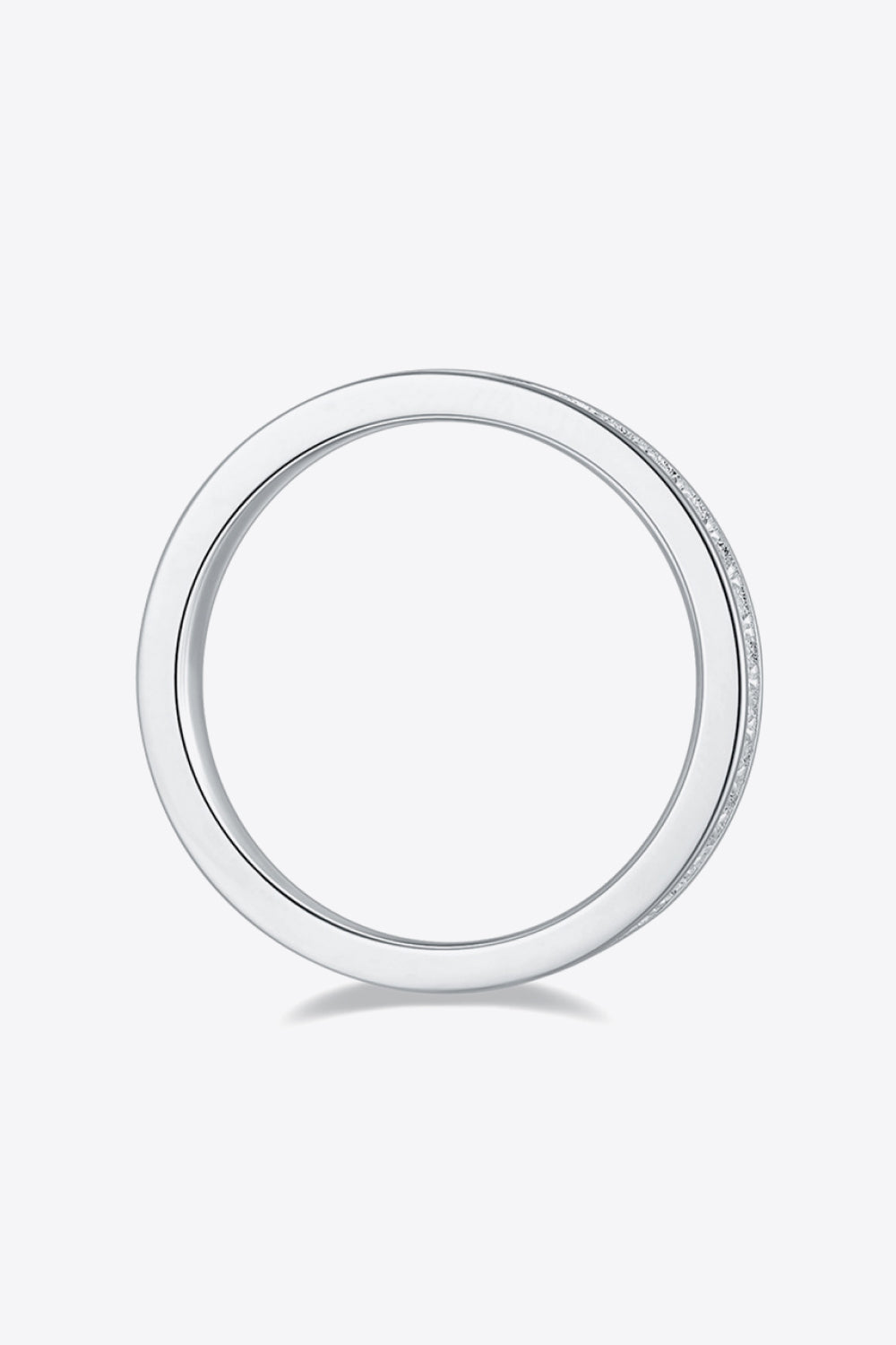 Unexplained Words 0.57 Ct Moissanite Ring