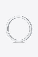 Unexplained Words 0.57 Ct Moissanite Ring