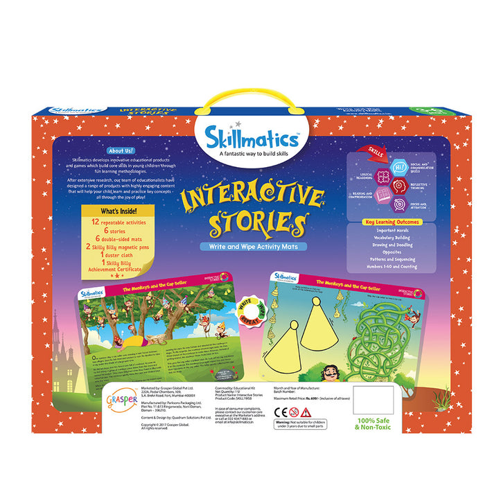 Skillmatics Interactive Stories - Reflective Thinking and Good Habits (3-6)