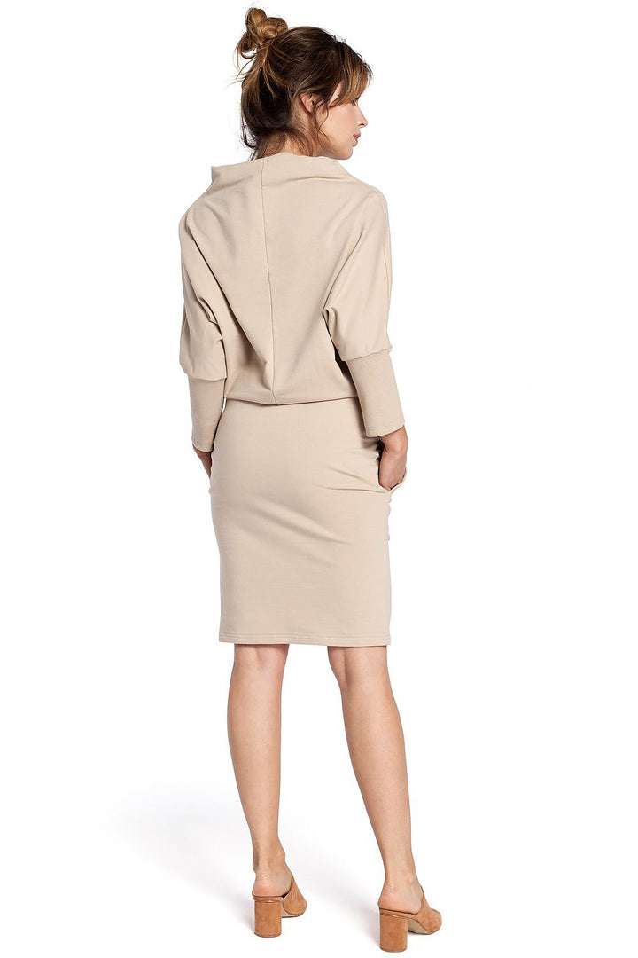 Beige Long Sleeve Daydress