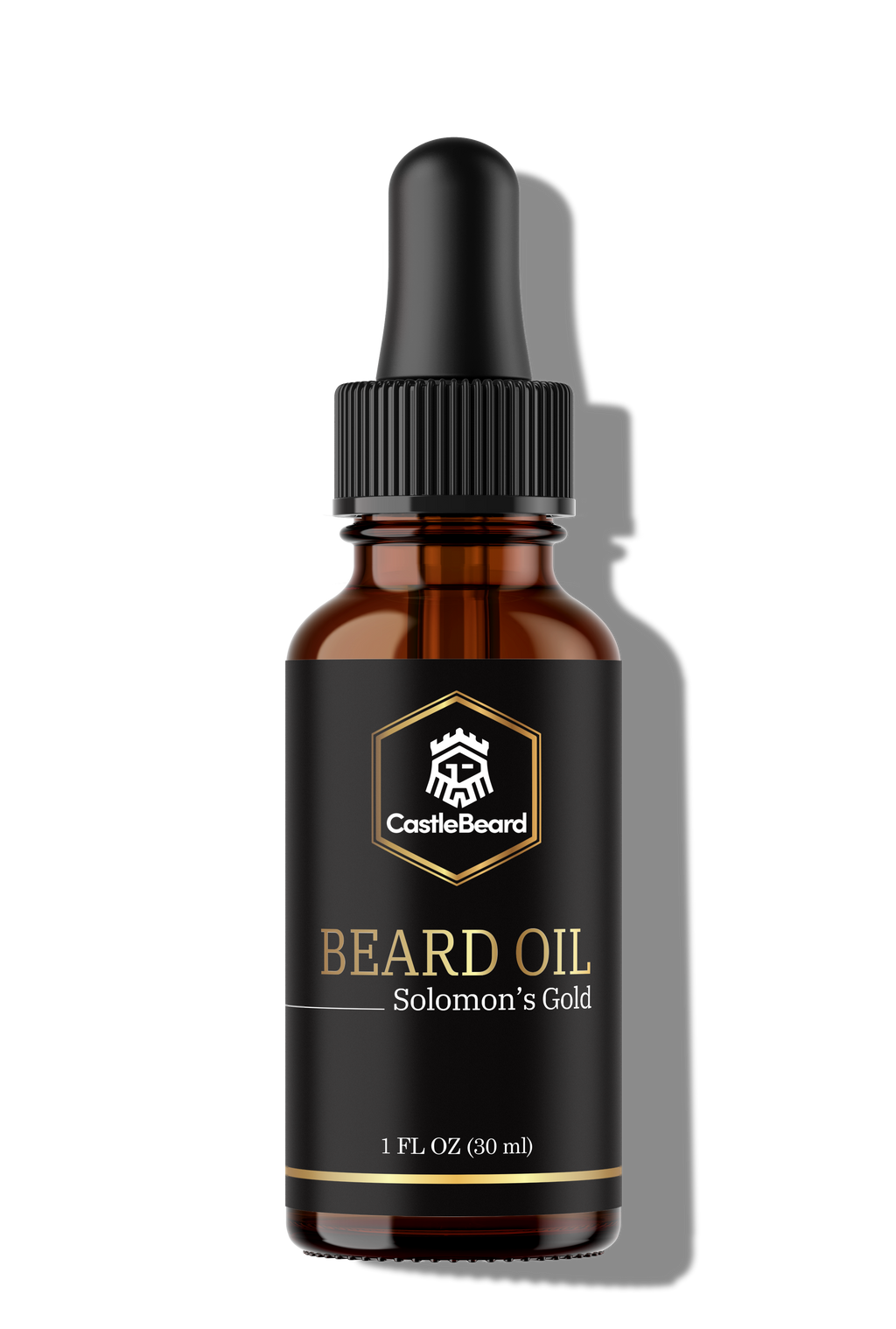Solomon's Gold Beard Growth Oil 1 Fl Oz