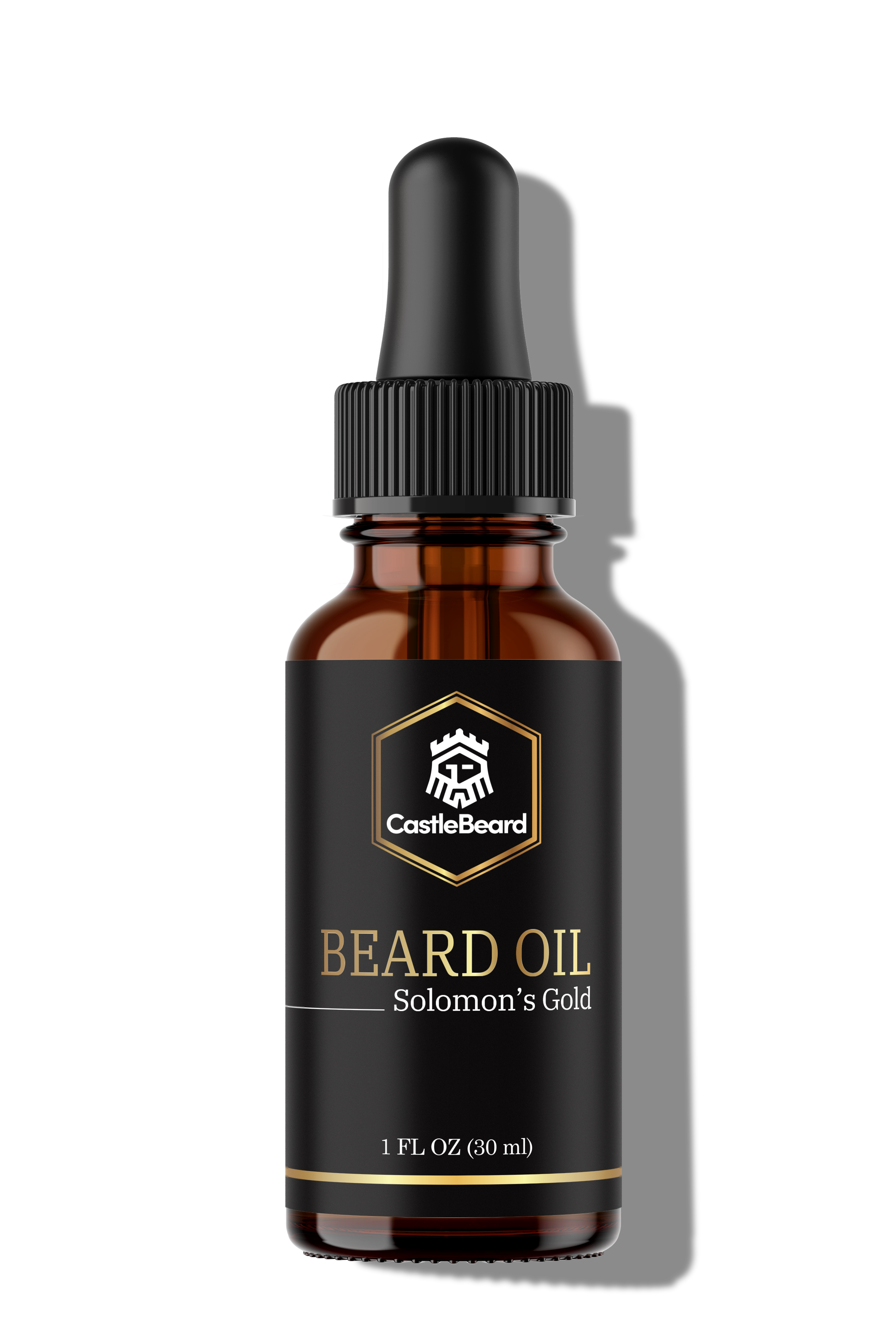 Solomon's Gold Beard Growth Oil 1 Fl Oz