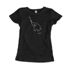 Pablo Picasso Elephant Sketch Artwork T-Shirt