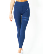 Ashton Leggings in Navy Blue