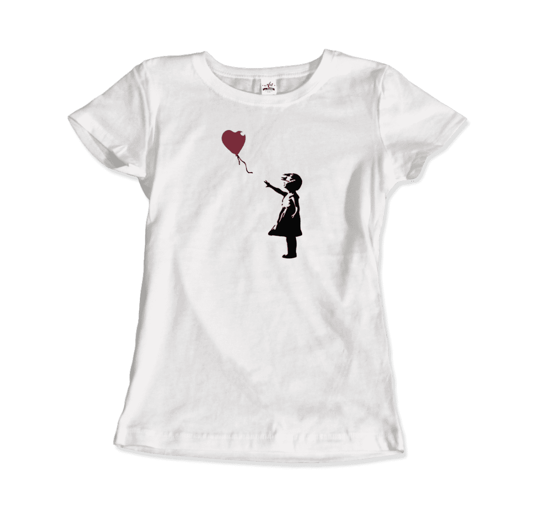 Banksy The Girl With a Red Balloon Artwork T-Shirt Men & Women