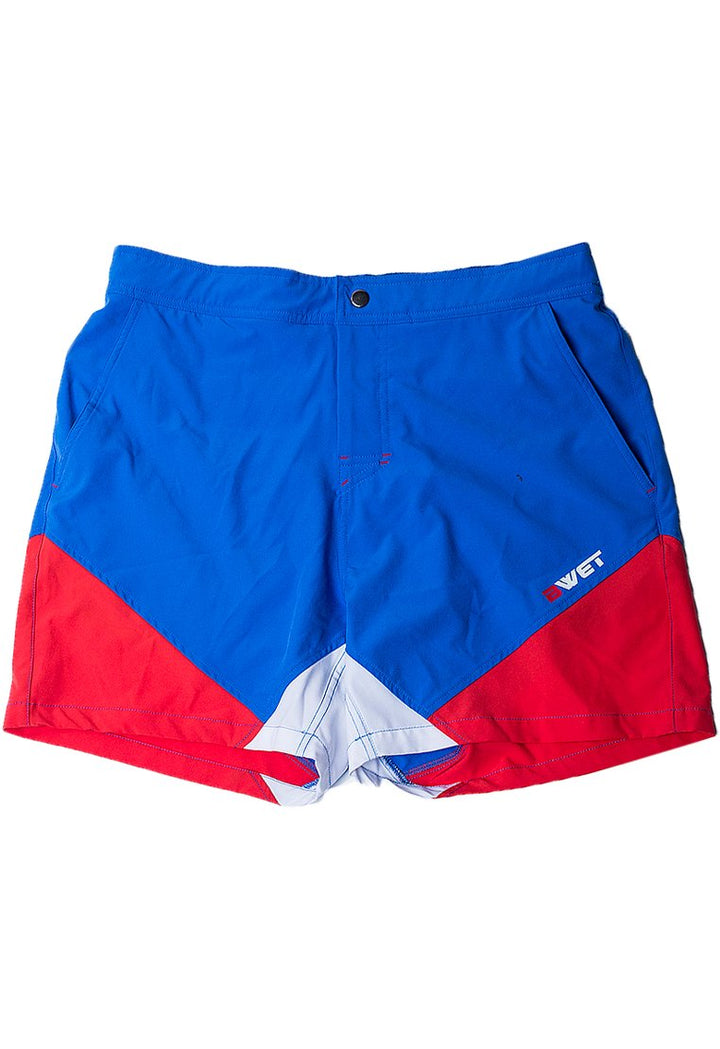 Eco-Friendly Beach Shorts "Butterfly" Side Pockets and Back Zipper Pocket