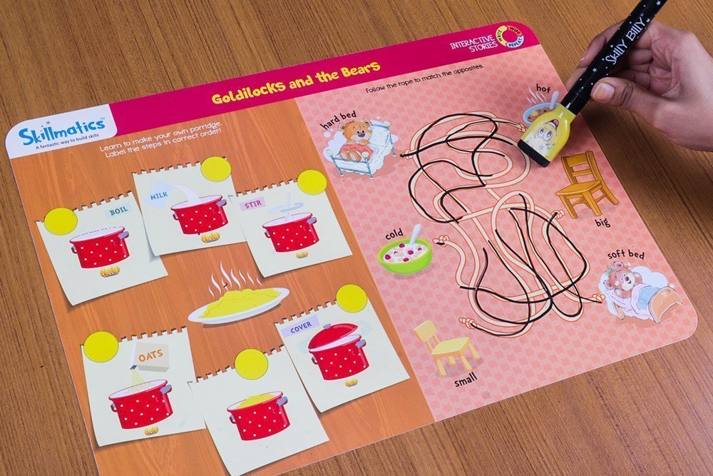 Skillmatics Interactive Stories - Reflective Thinking and Good Habits (3-6)