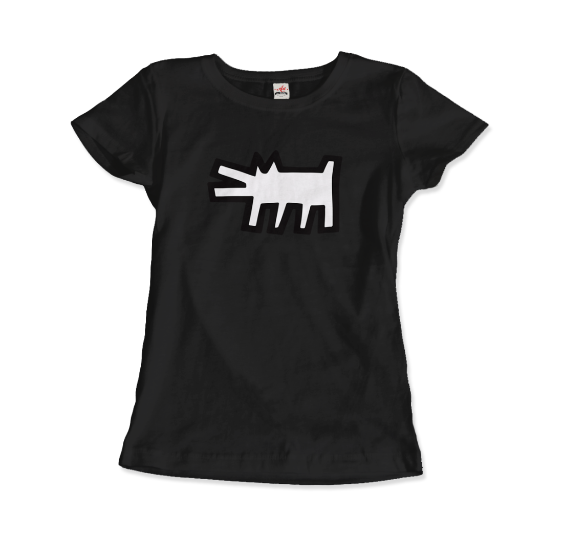 Keith Haring the Barking Dog Icon, 1990 Street Art T-Shirt