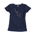 Pablo Picasso Elephant Sketch Artwork T-Shirt