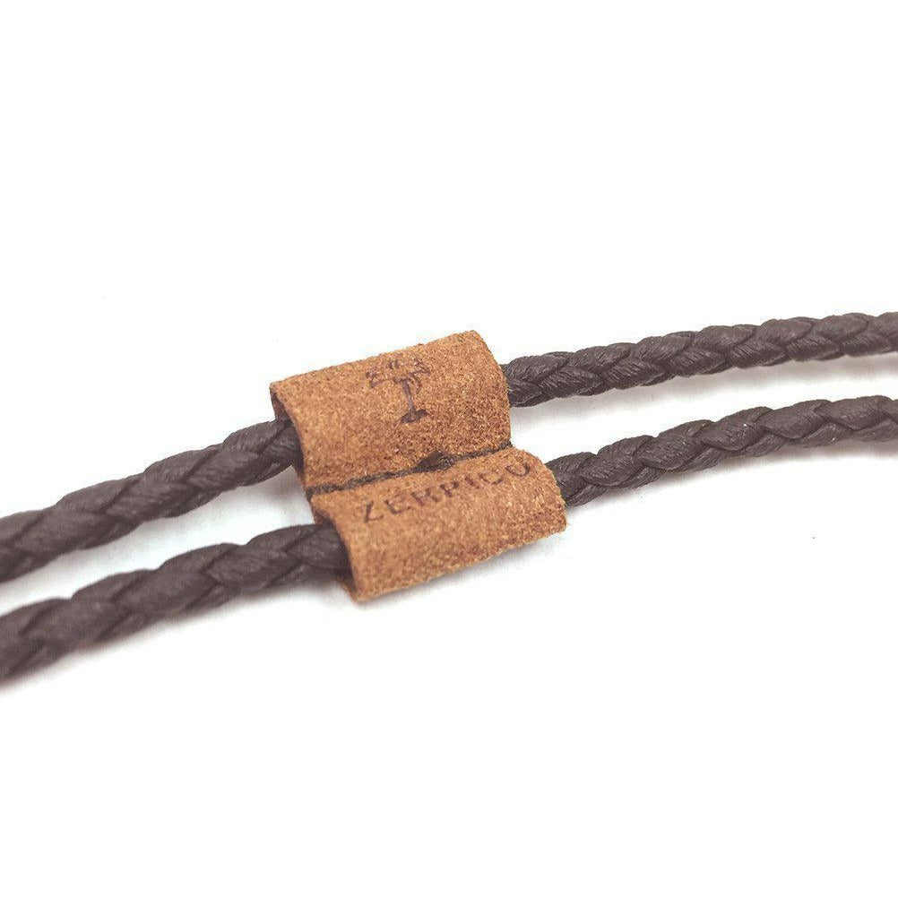 Leather Safety Sunglasses Strap in Brown