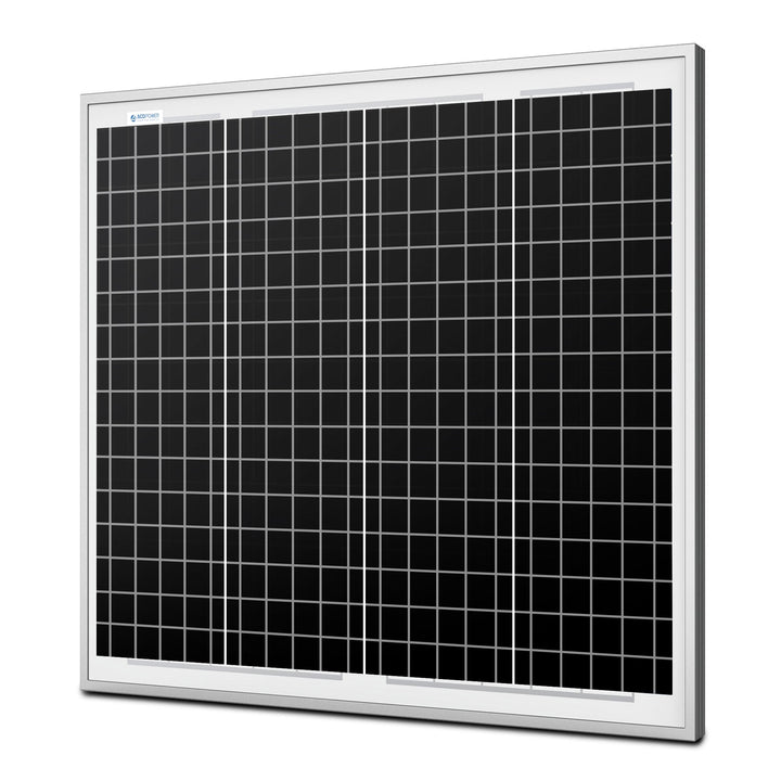 ACOPOWER 50 Watts Monocrystalline Solar Panel, 12V