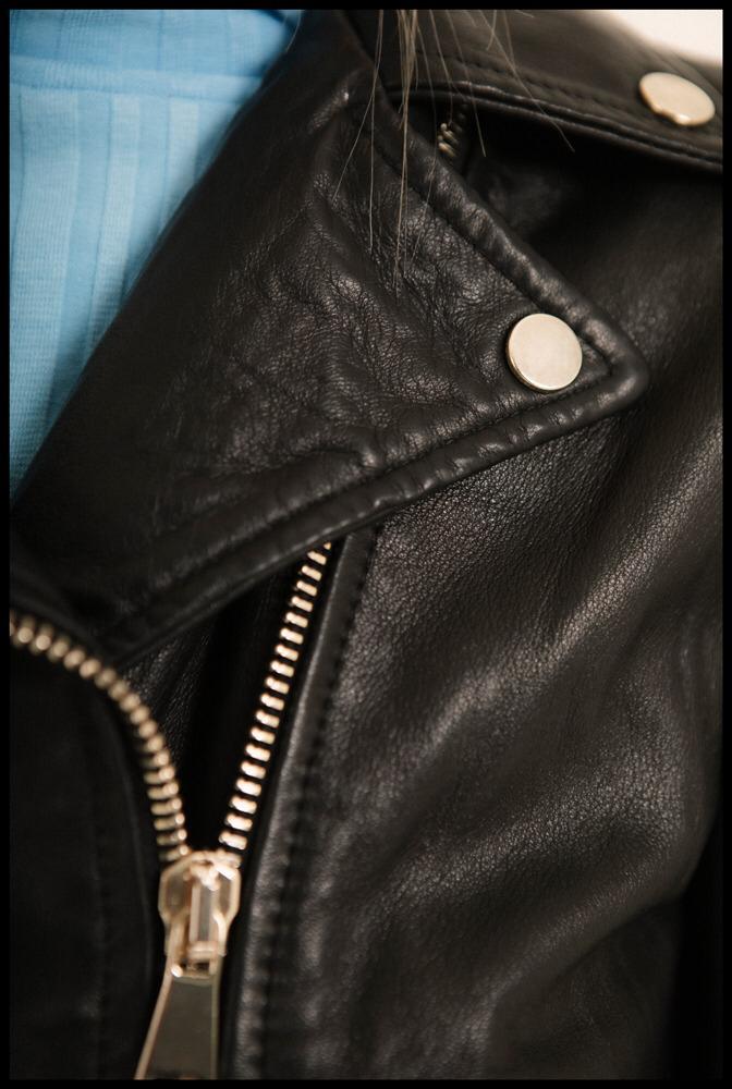 Belted Biker Jacket