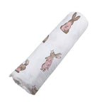 Powder Pink Bunnies Swaddle