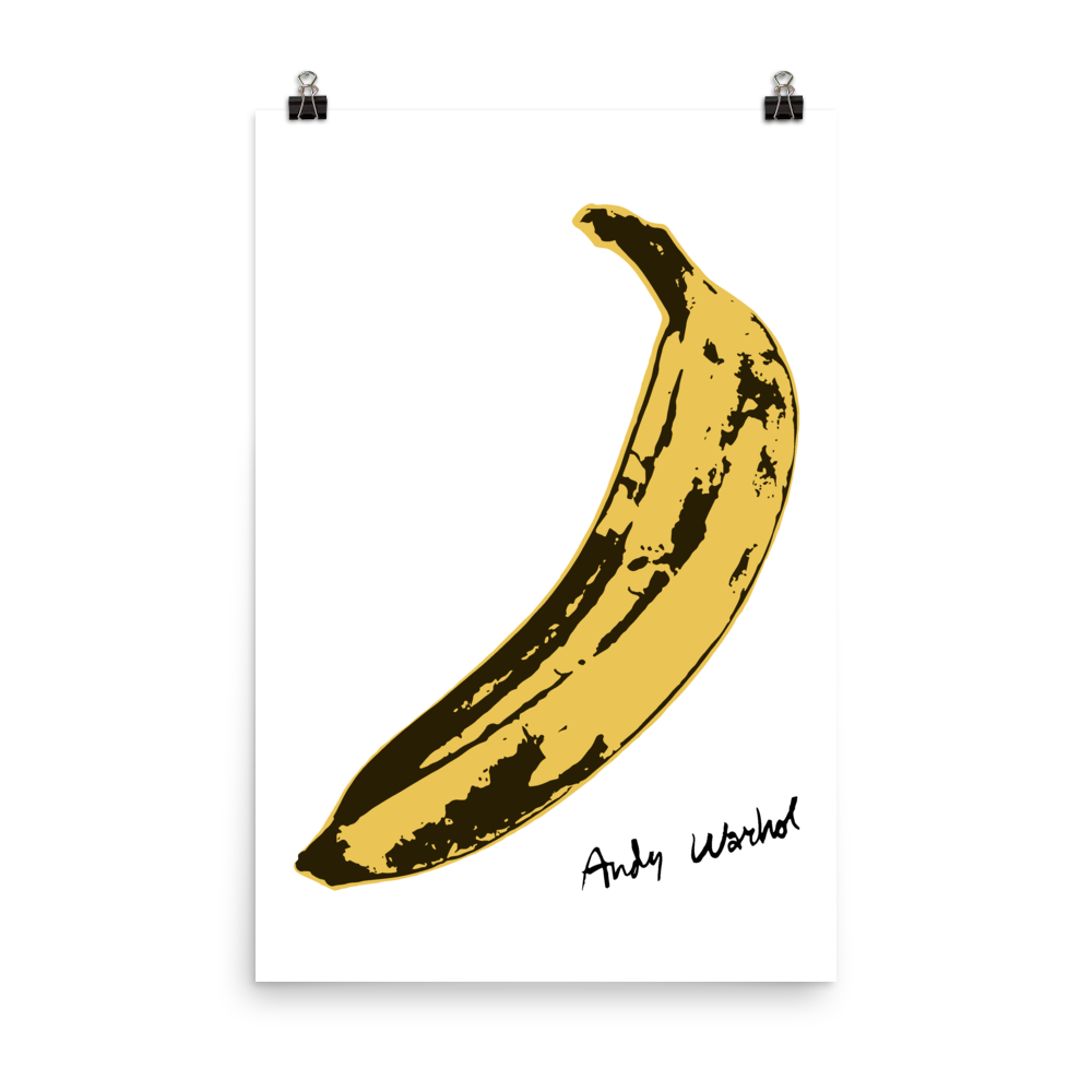 Andy Warhol's Banana, 1967 Pop Art Poster