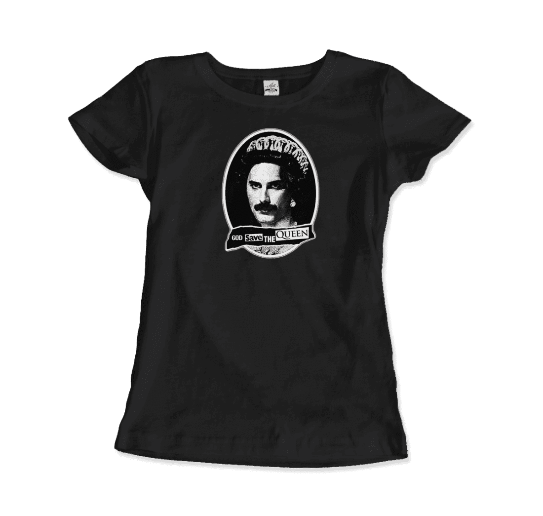 Freddie Mercury God Save the Queen Parody T-Shirt