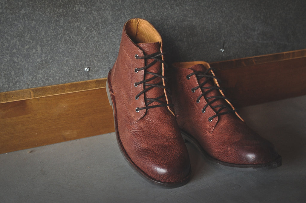 The Grover Men's Boot in Oxblood Leather