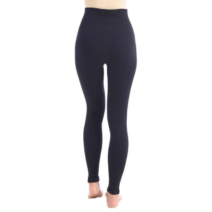 Look at Me Leggings with Double Layer 5" Hi-Waistband Black