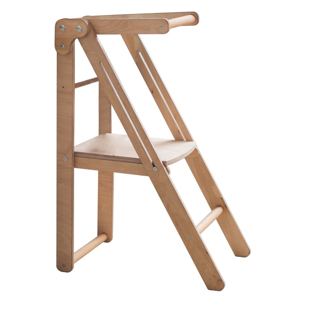 Foldable Step Stool for Toddlers Kid Chair That Grows | Beige