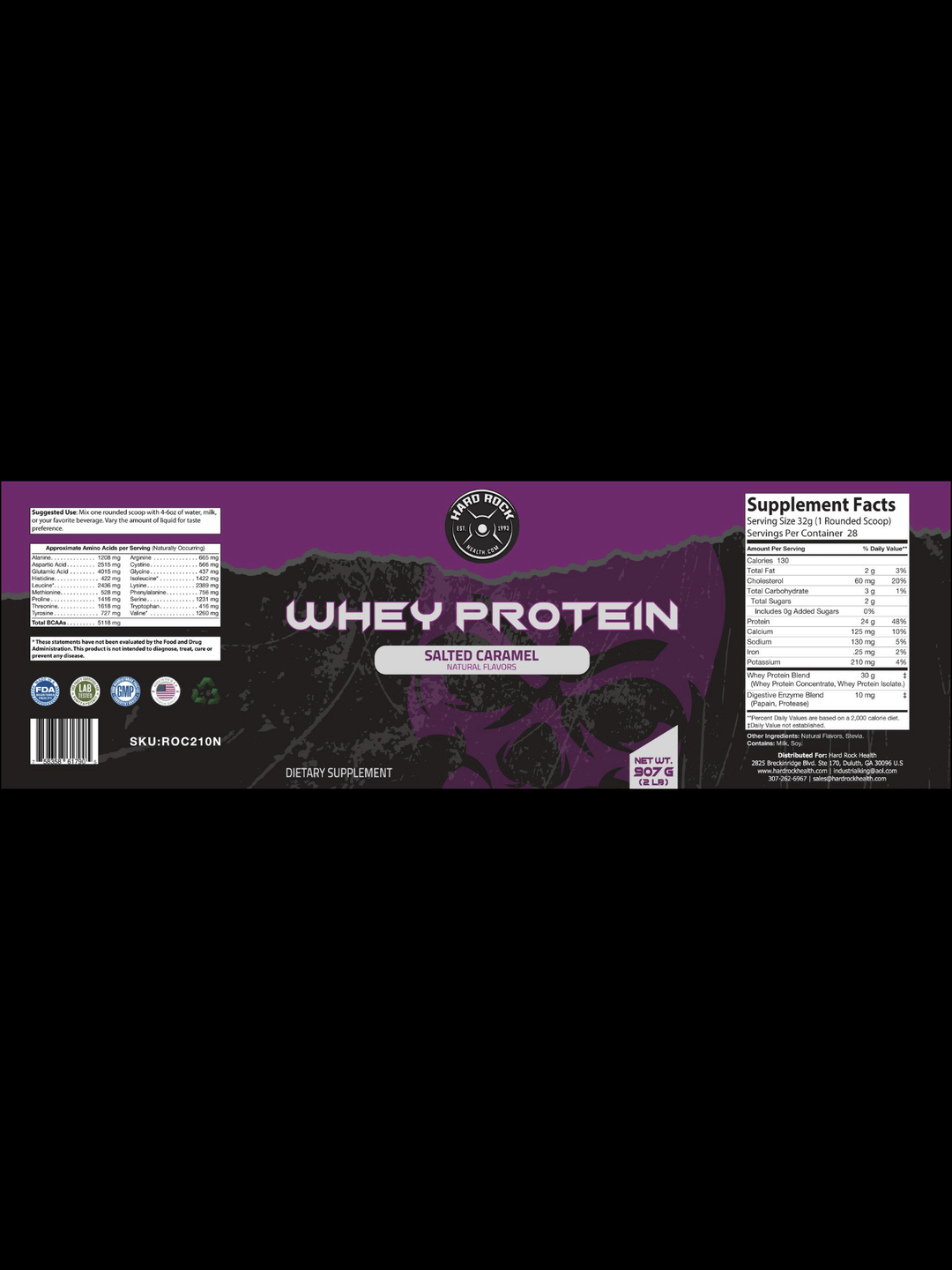 Salted Caramel Whey Protein