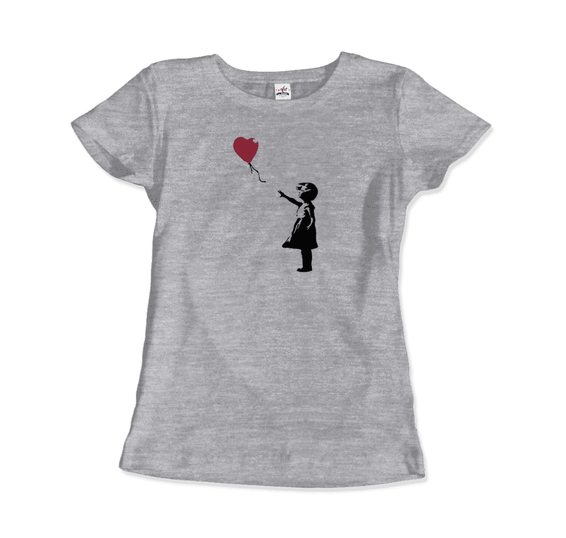 Banksy The Girl With a Red Balloon Artwork T-Shirt Men & Women