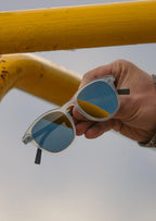 Hybrid Halo Carbon Fiber & Acetate Sunglasses